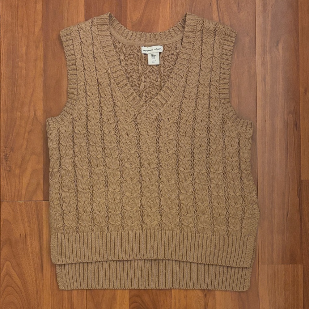 Cupcakes & Cashmere Knit Sweater Vest